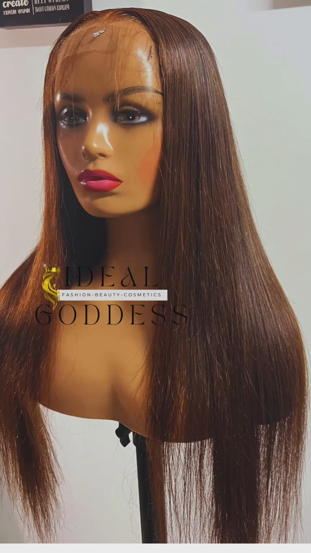 Ready to Wear Wig | 28'' 100% Virgin Hair | Chestnut Brown